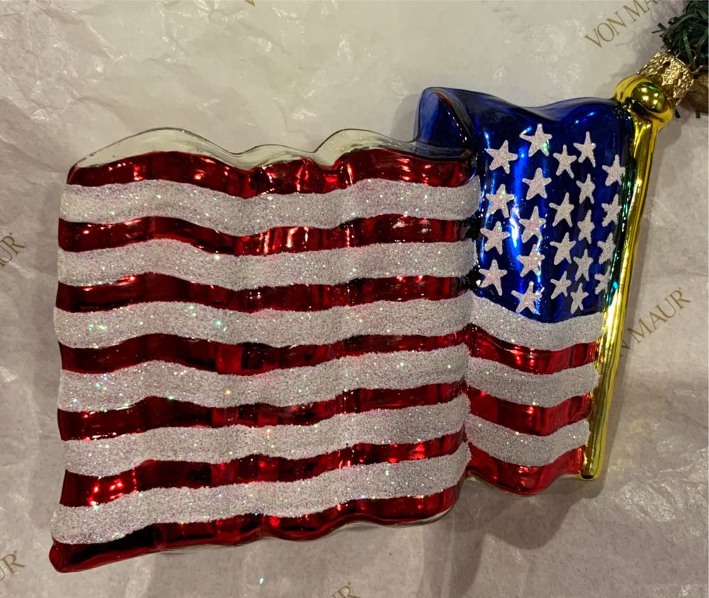 Bold And Brave  (Patriotic) ornament collectible - Main Image 2