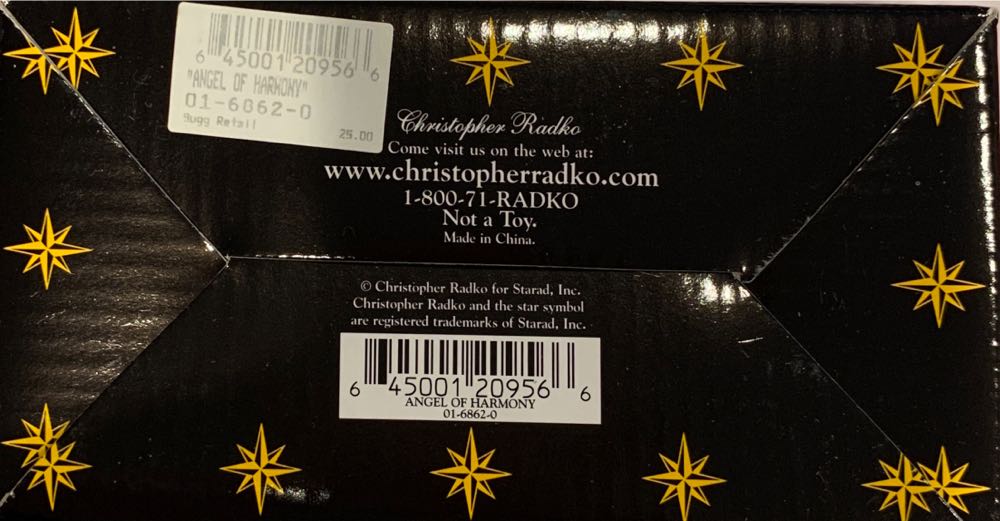 Angel Of Harmony’  (Angel) ornament collectible [Barcode 645001209566] - Main Image 3