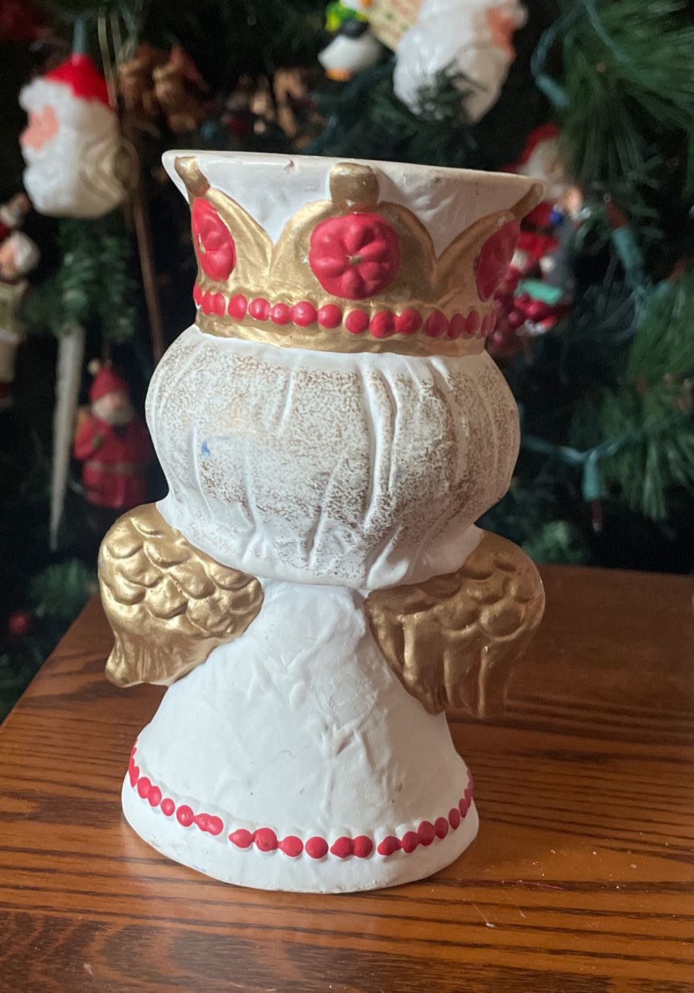 HOMCO - Candle Holder - Angel - With Book - 5203  (Candle Holder) ornament collectible - Main Image 2