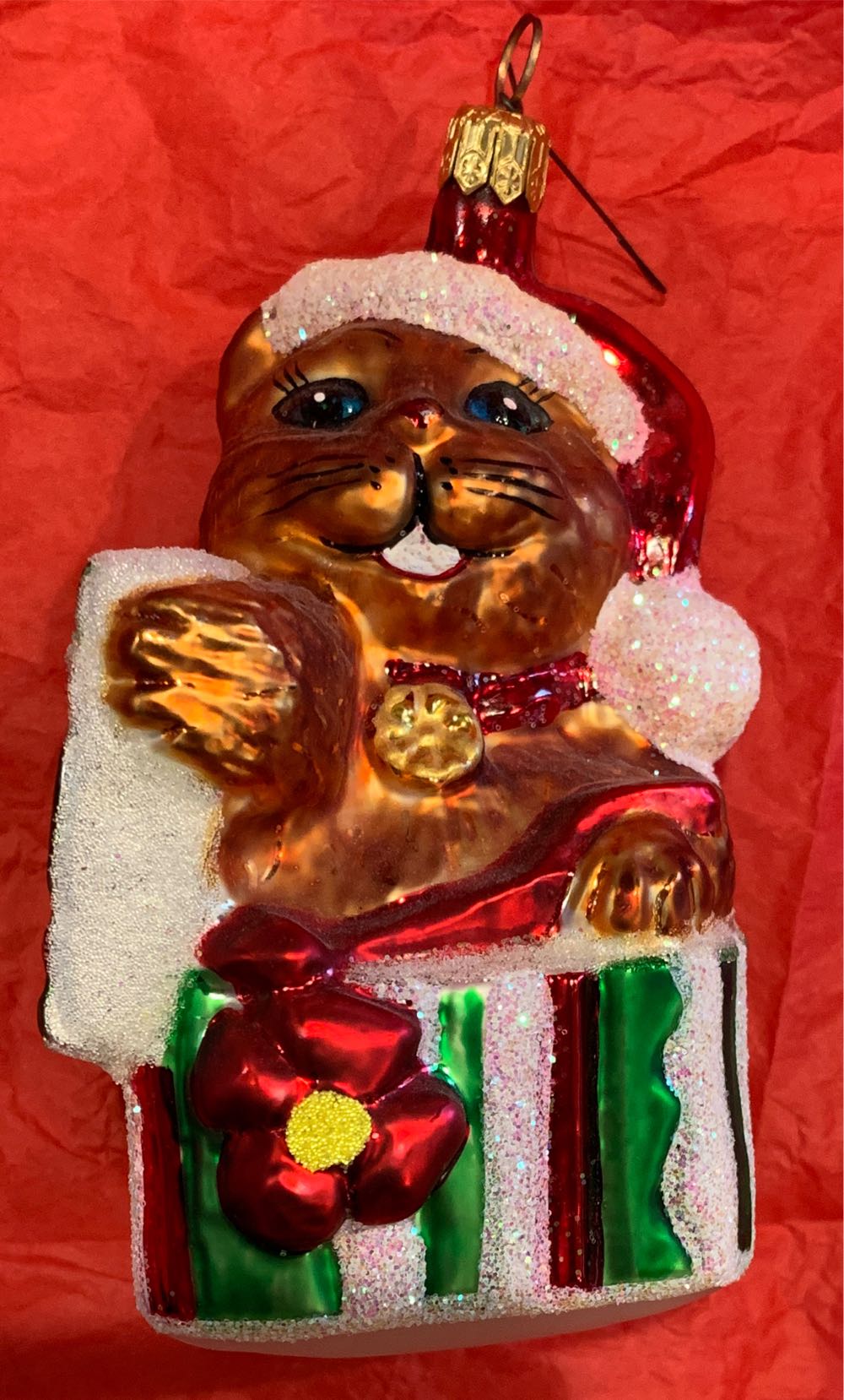 SAXOPHONE Brass Ornament