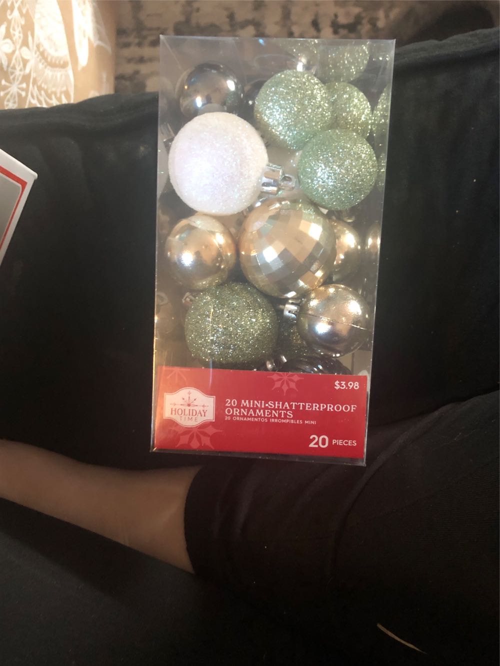 2019 Homemade Snowman In Glass Ball (Will)