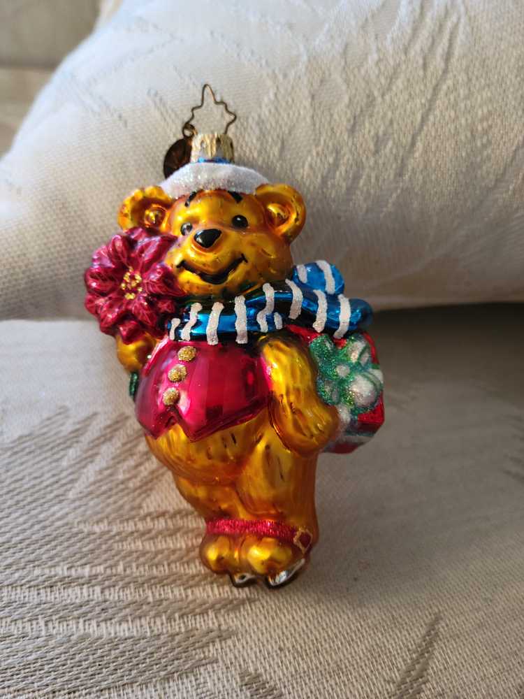 Ceramic Santa Firefighter