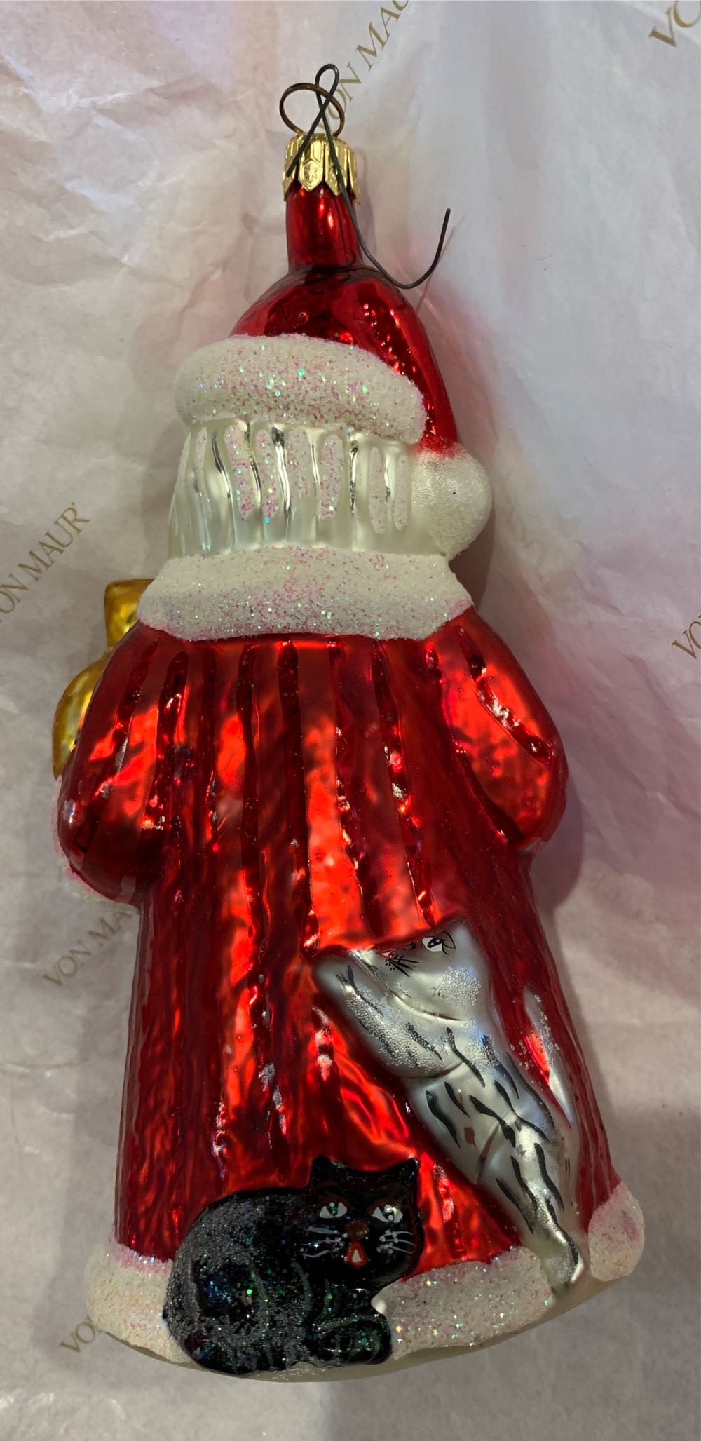 Cats N Claus  (Santa) ornament collectible - Main Image 2