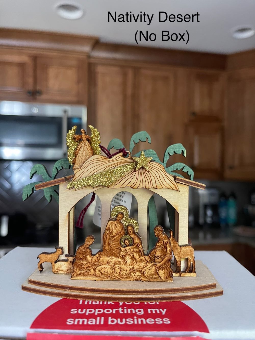 Ginger Snap Santa Gem