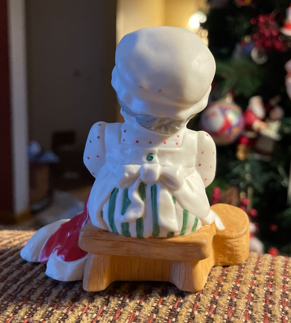 Hallmark - Christmas - Figurine - 1984 - “Have A Loving Christmas” - Santa (Figurine) ornament collectible - Main Image 2