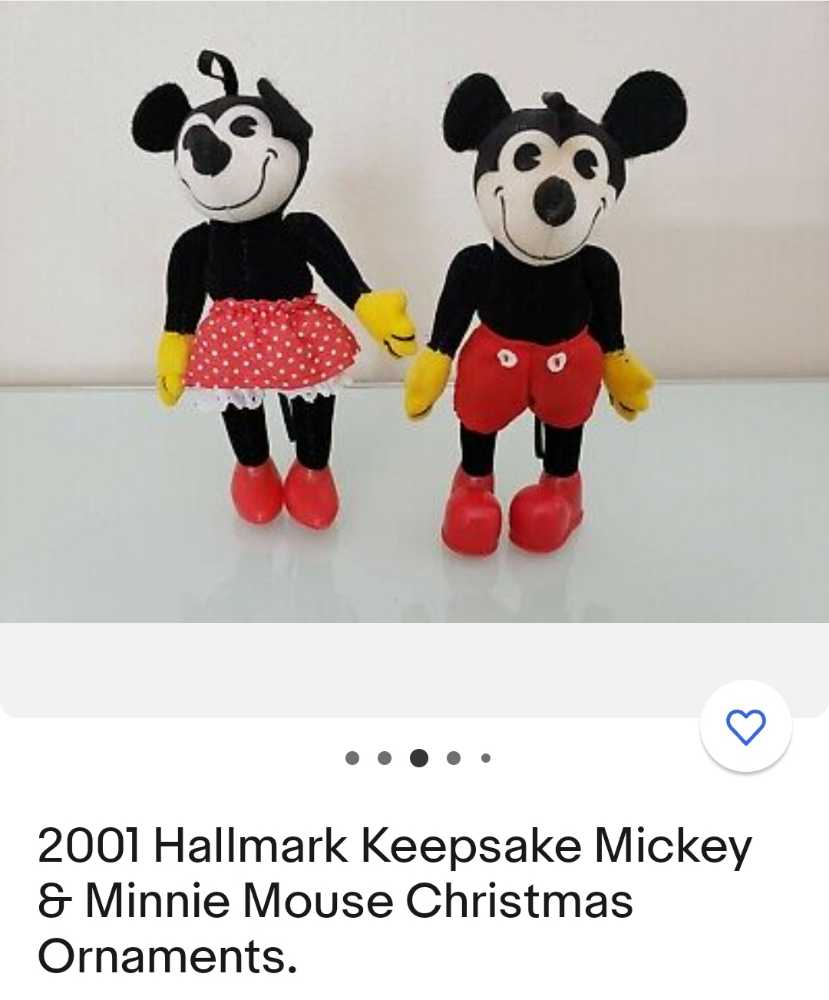 Mickey’s Sweetheart  ornament collectible - Main Image 2