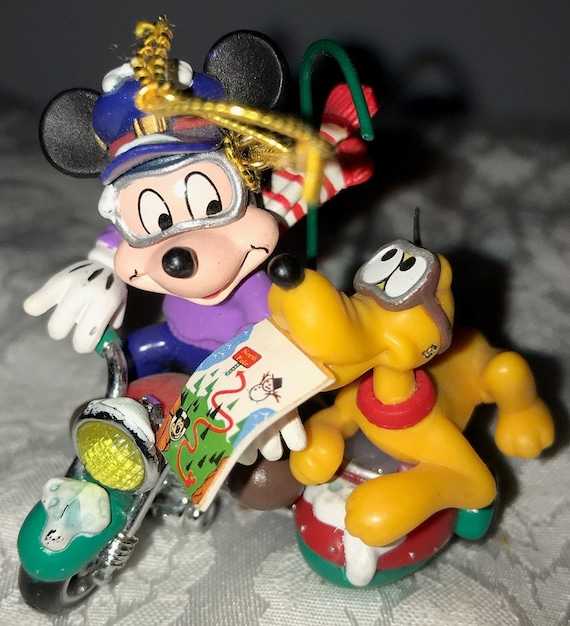 Motorcycle Mickey  ornament collectible - Main Image 3