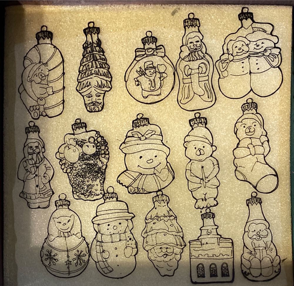 Color Changing Light Moose Ornament