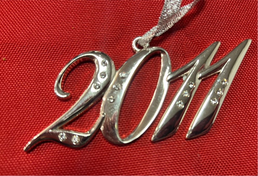 Harvey Lewis Annual Ornament 2011 With Crystals  ornament collectible - Main Image 2