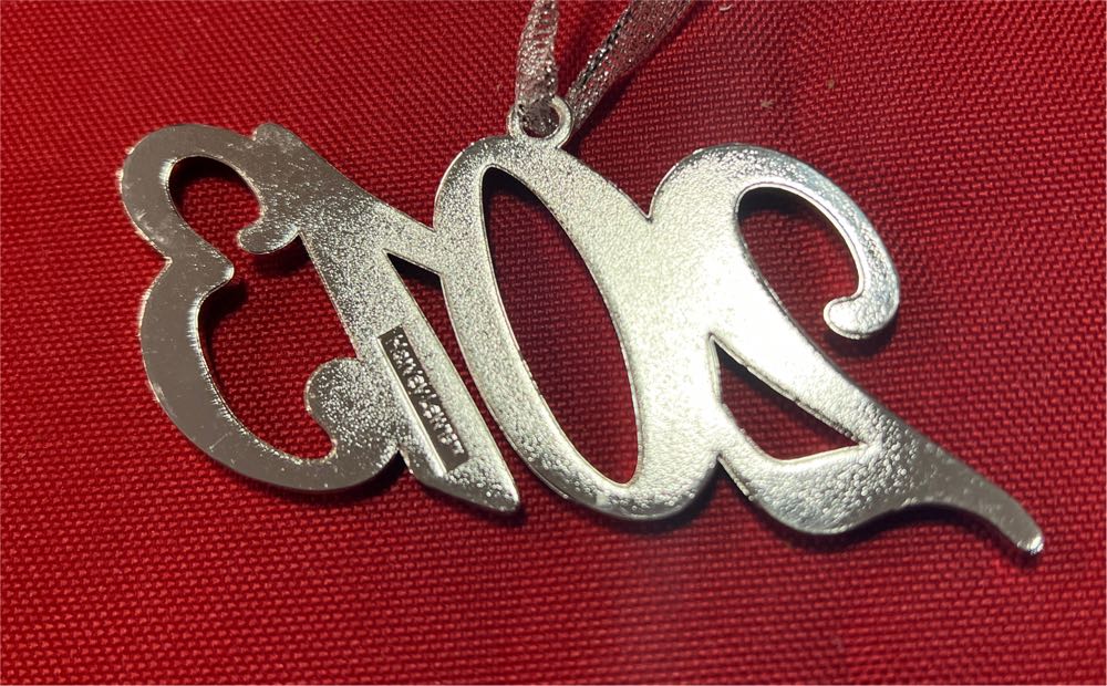 Harvey Lewis Annual Ornament 2013 with crystals  ornament collectible - Main Image 2