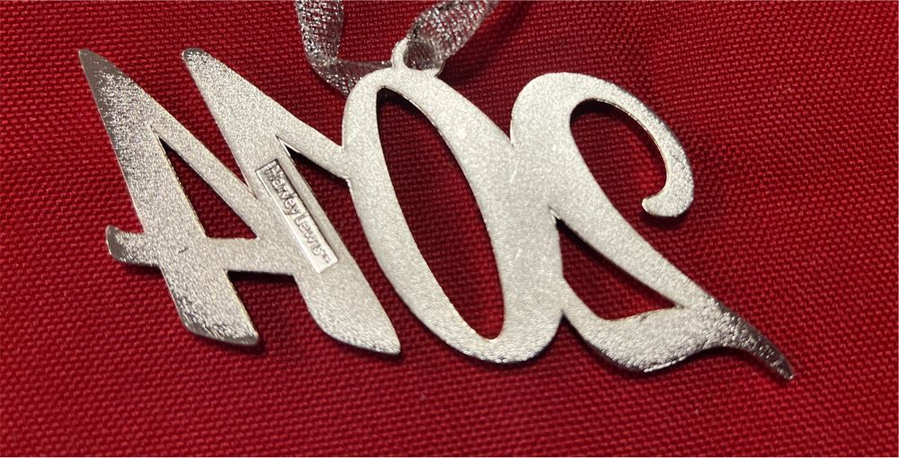 Harvey Lewis Annual Ornament 2014 with crystals  ornament collectible - Main Image 2