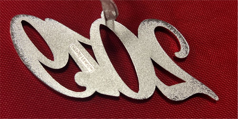 Harvey Lewis Annual Ornament 2019 with crystals  ornament collectible - Main Image 2