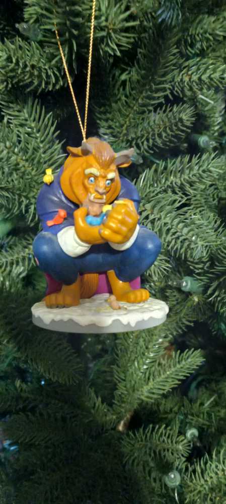 Beast with Birds - Disney Christmas Magic (Beauty and the Beast) ornament collectible - Main Image 1