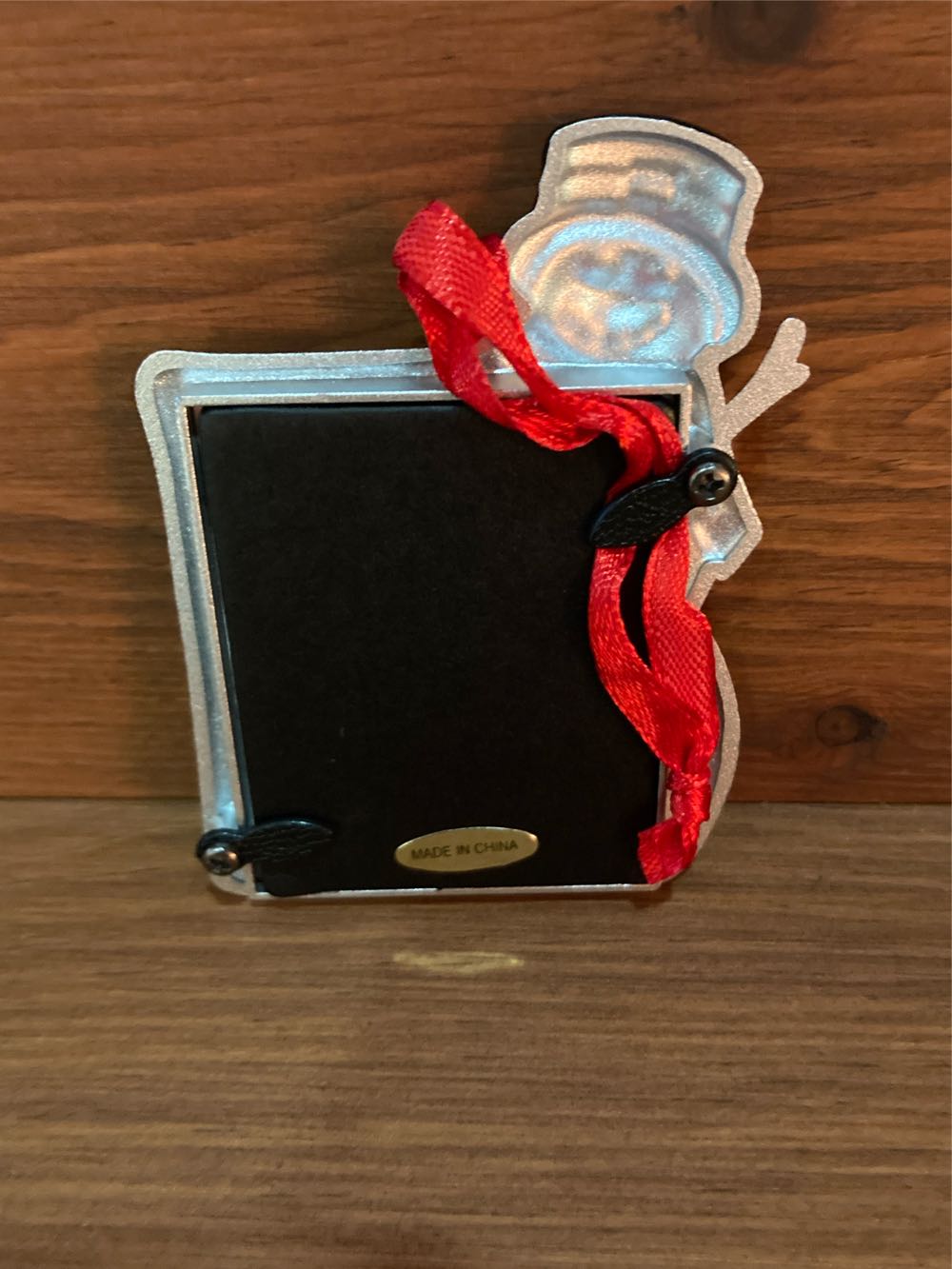 SNOWMAN PHOTO FRAME Ornament  (Hanging Ornament) ornament collectible - Main Image 2