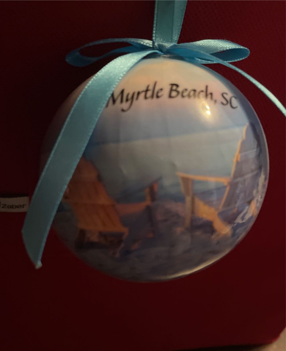Myrtle Beach 2022 Ball (Nature) ornament collectible - Main Image 1