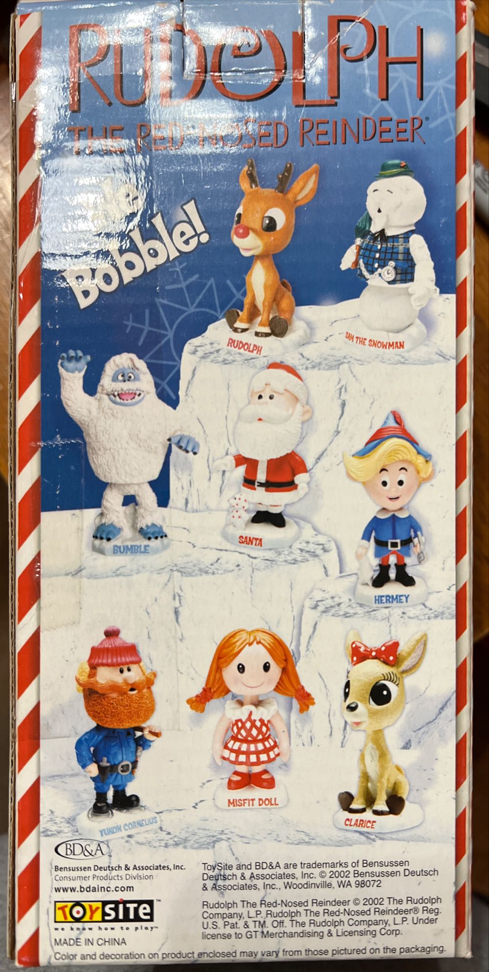 Misfit Doll Bobblehead - Rudolph The Red Nosed Reindeer (Rudolph The Red Nose Reindeer) ornament collectible [Barcode 617885912771] - Main Image 2