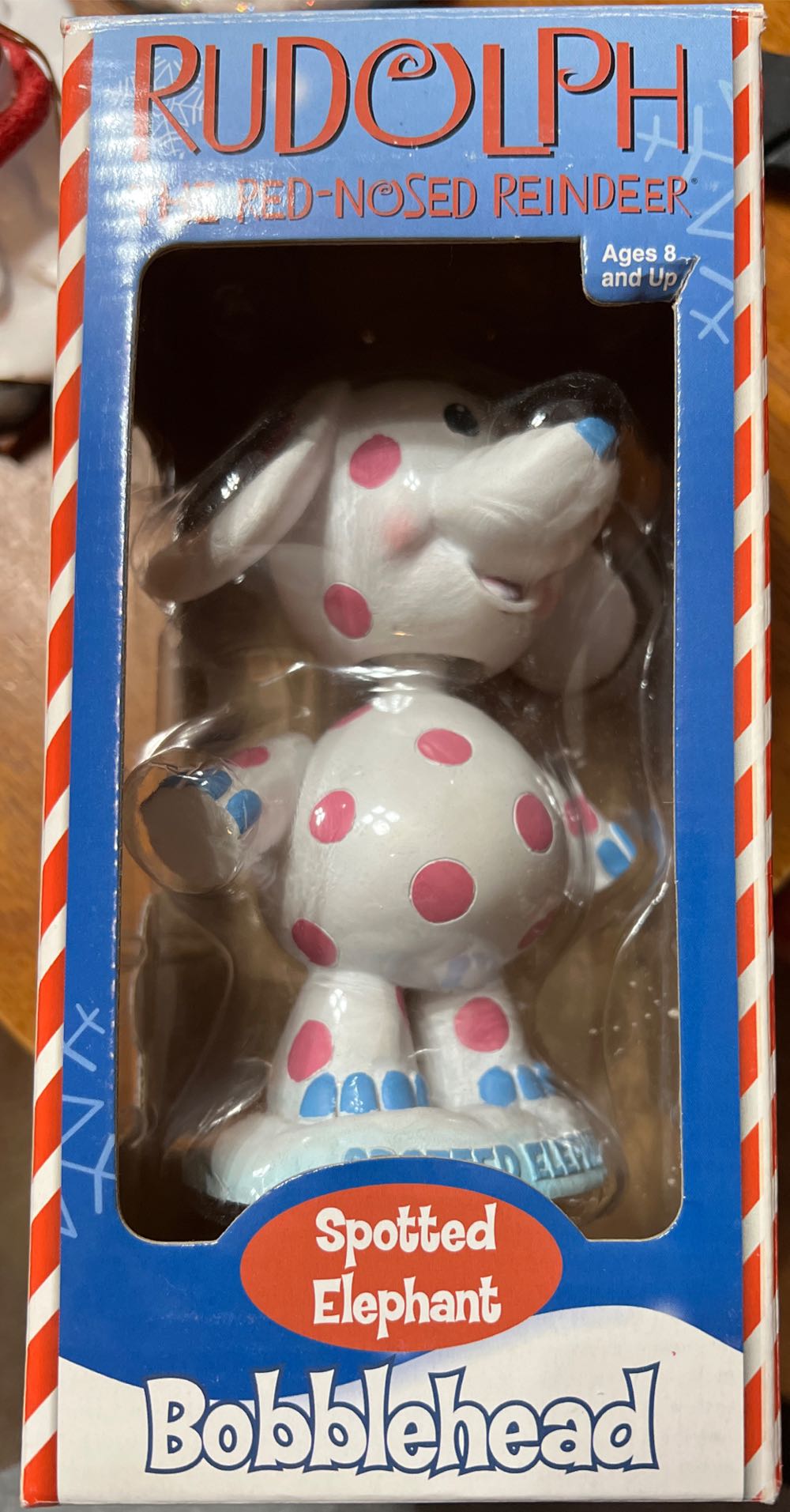 Spotted Elephant Bobblehead - Red Nosed Reindeer & The Red Nose Reindeer The Reindeer Ite Misfit Bobblehead New Toysite Bumbles Bobblehead Rudolph The Island Misfits Bobblehead (Rudolph The Red Nose Reindeer) ornament collectible [Barcode 617885912627] - Main Image 2
