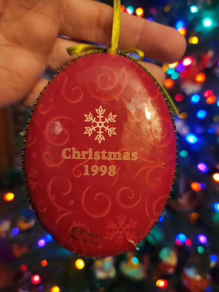 Disney Store Christmas 1998 Mickey Minnie  ornament collectible - Main Image 2