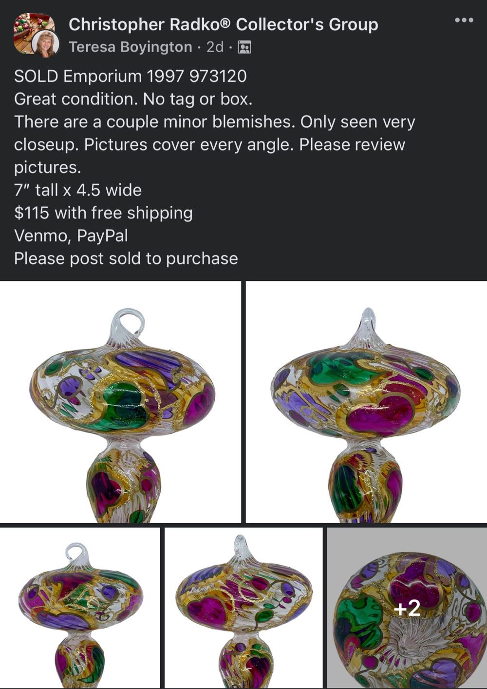 Emporium - 97-312-0 ornament collectible - Main Image 3