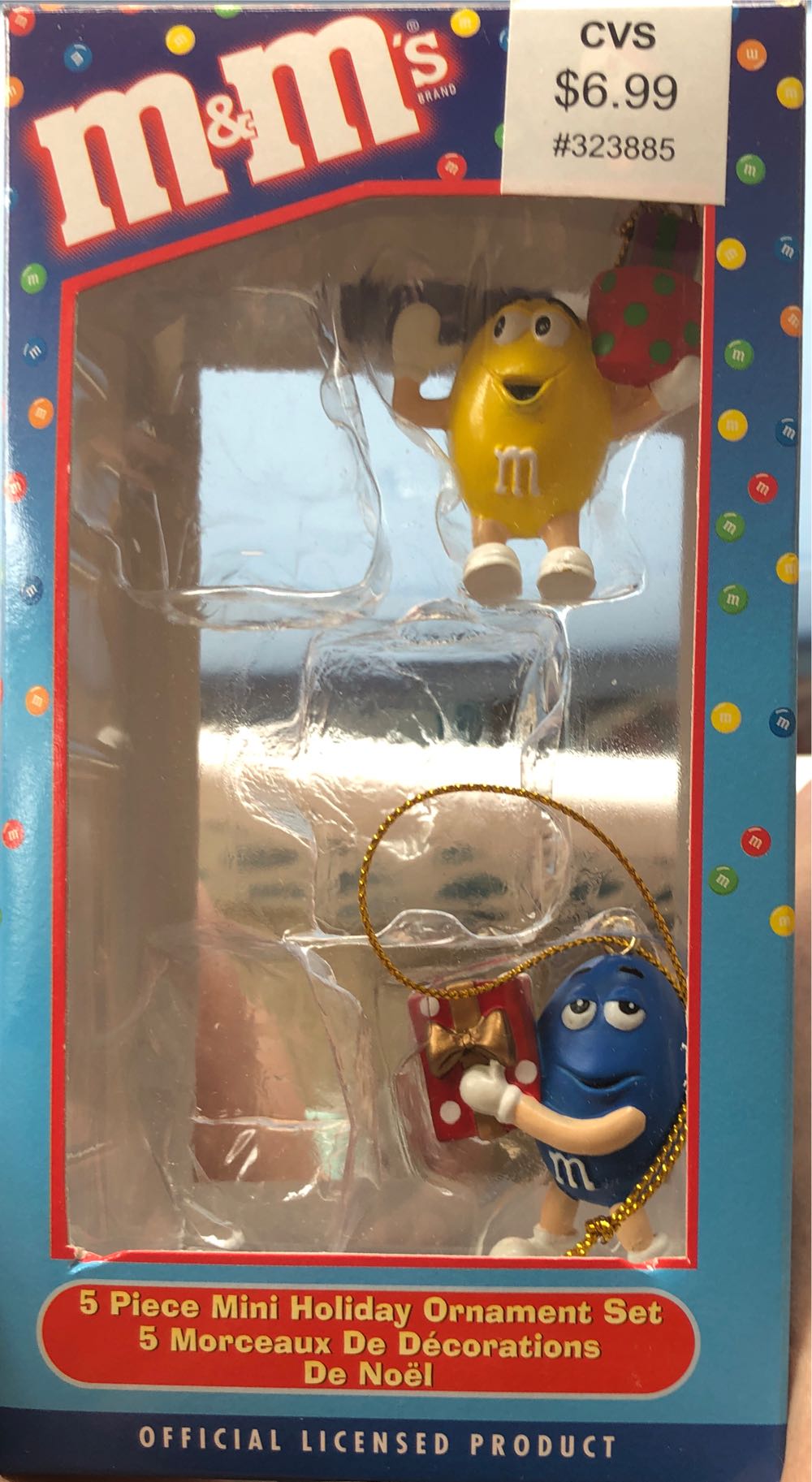 Kurt Adler Set Of 5 & Ini  ornament collectible [Barcode 086131640230] - Main Image 2