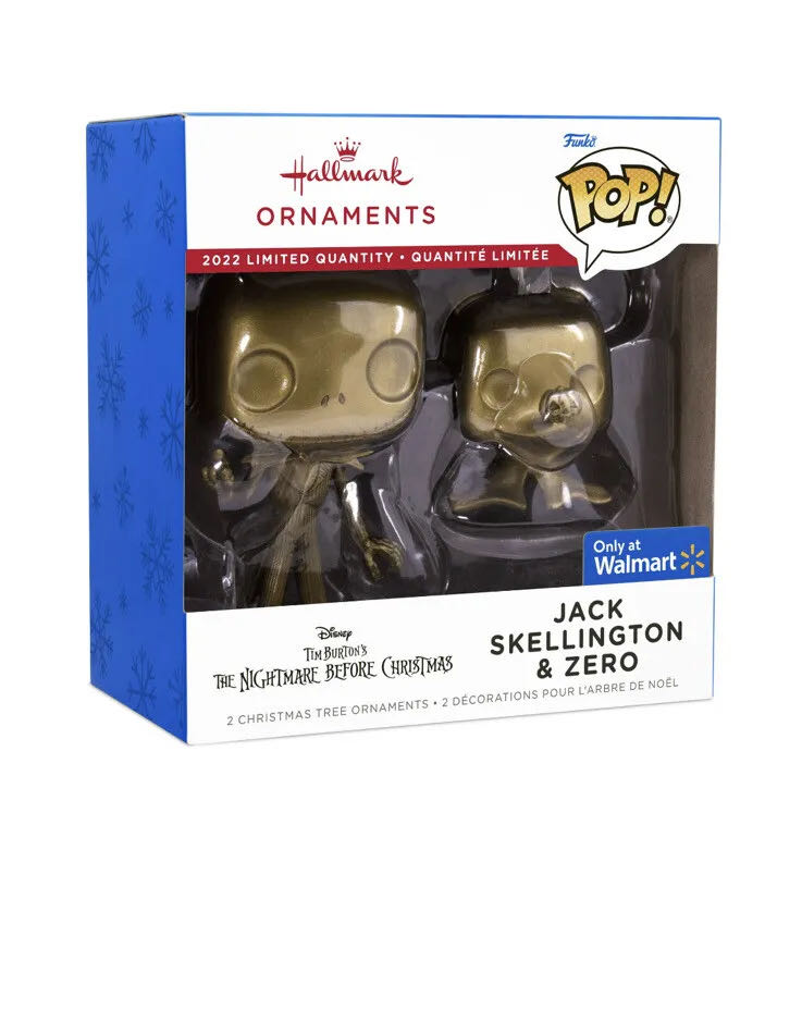 Limited Quantity Gold Jack & Zero Funko - Funko Pop! (Nightmare Before Christmas) ornament collectible [Barcode 763795808656] - Main Image 3