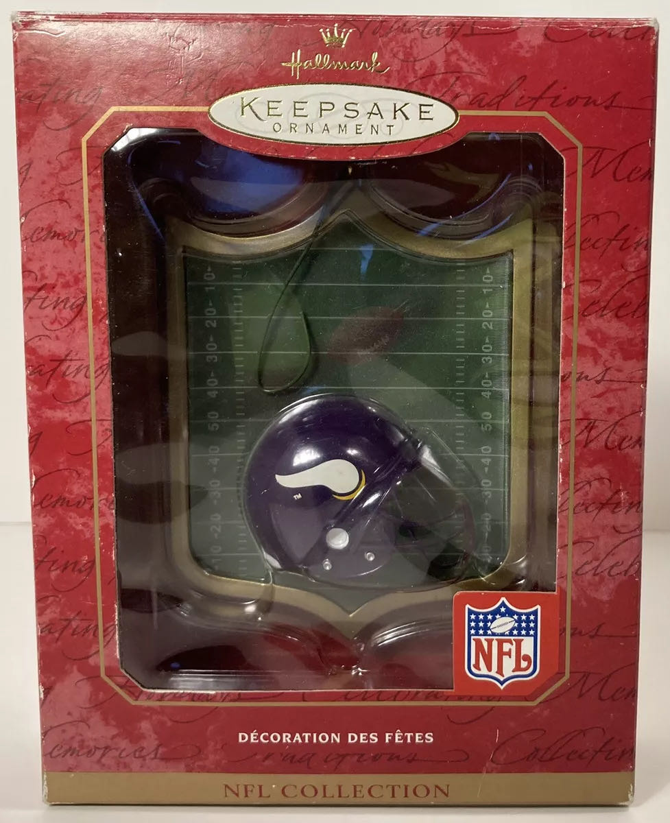 Football Minnesota Vikings - NFL Football (Sports) ornament collectible [Barcode 015012631722] - Main Image 2