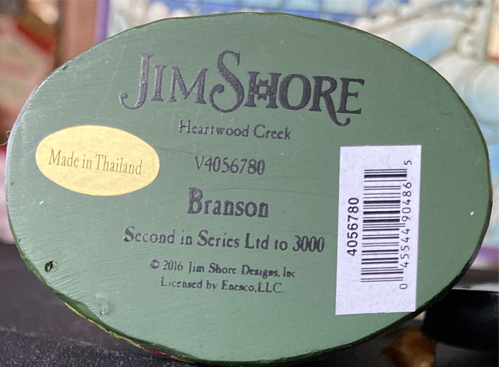 Branson Santa Fishing 2 Nd Series  4056780  ornament collectible [Barcode 045544904865] - Main Image 3