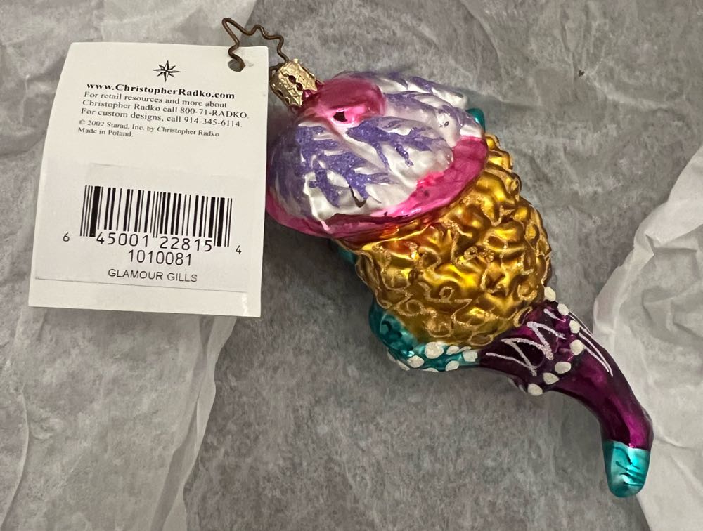 Glamour Gills - 1010081 (Fish) ornament collectible - Main Image 2