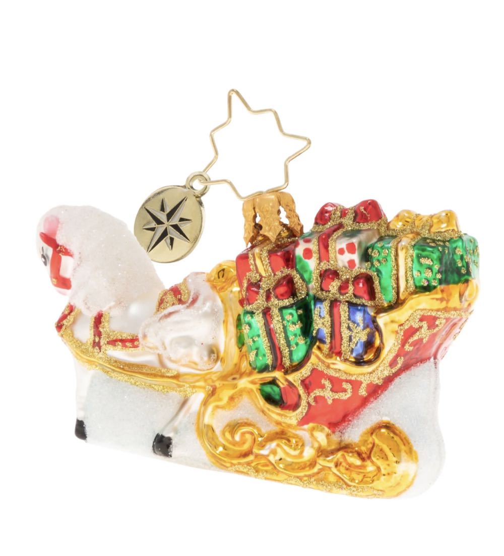 Speedy Christmas Sleigh Gem  (Sleigh) ornament collectible - Main Image 2