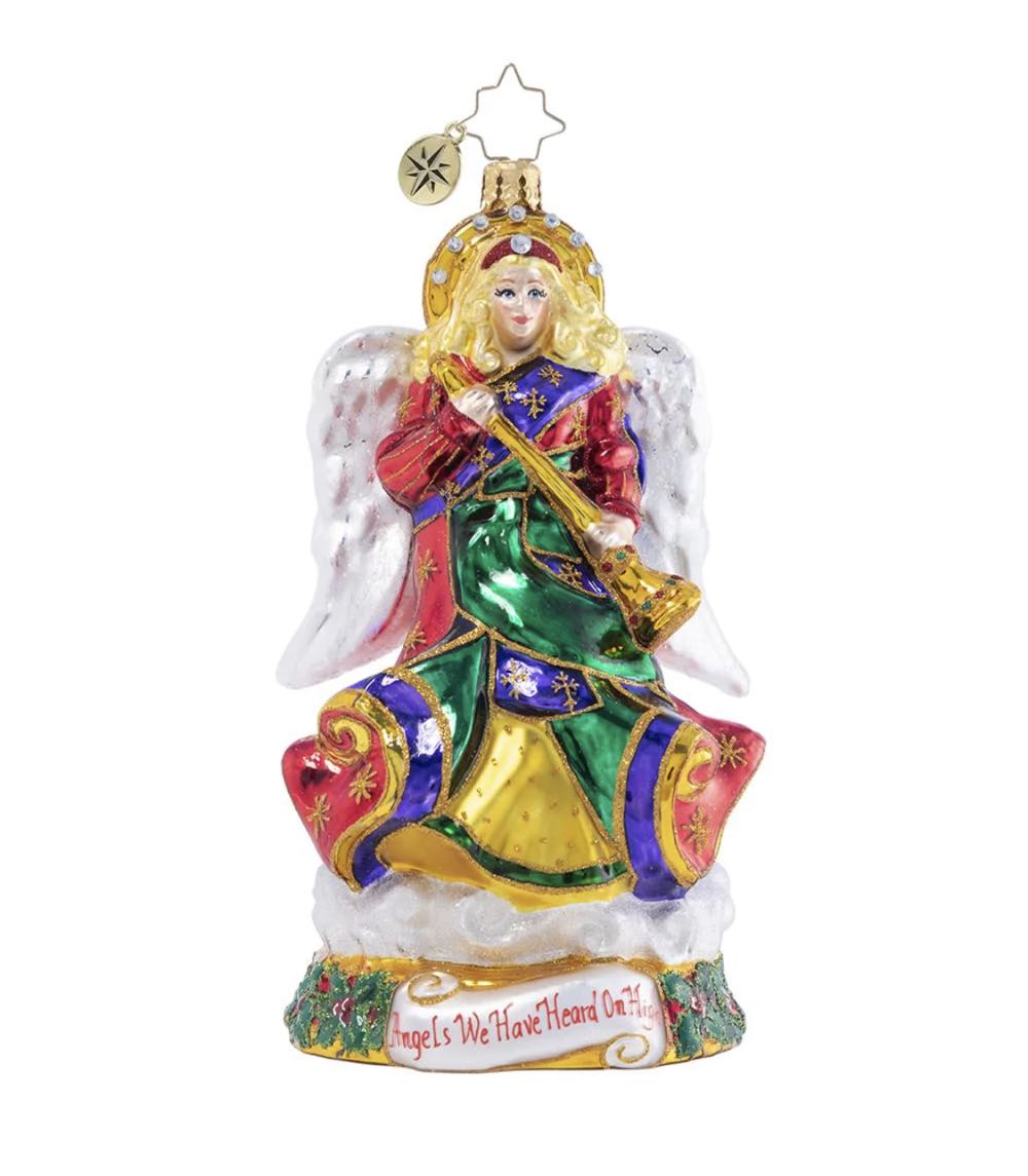 Santa Ornament with Governor’s Palace Scene 4037305