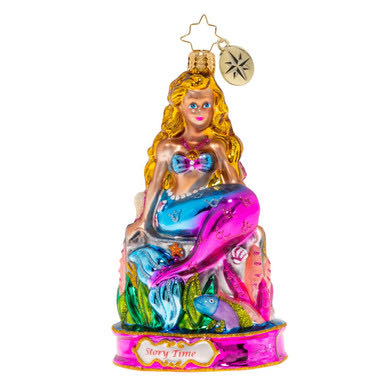 Mermaid Musings Beach Pink  (Beach) ornament collectible - Main Image 3