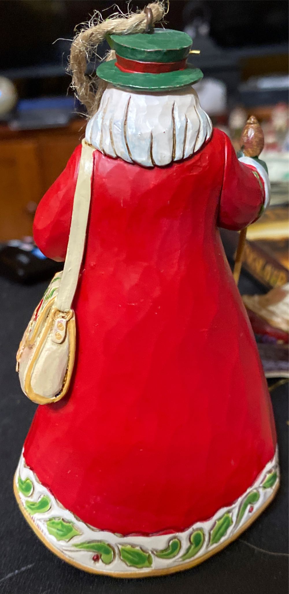 Jim Shore Germany / German Santa (2) - Santas Around the World (Santas Country) ornament collectible [Barcode 028399293568] - Main Image 2