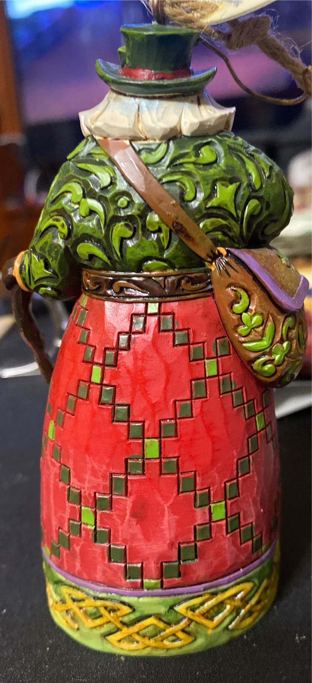 Ireland Hanging Santa 4022939 - Santas Around the World (Santas Country) ornament collectible - Main Image 2