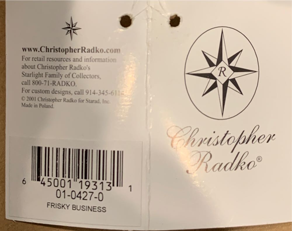 Frisky Business - Storybook ornament collectible - Main Image 3