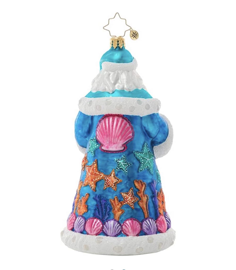 Seashore Santa  (Beach) ornament collectible - Main Image 2