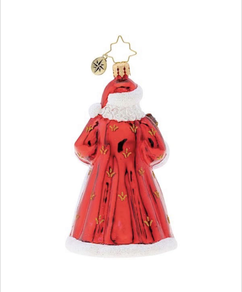 Ruby Royalty Santa  ornament collectible - Main Image 2