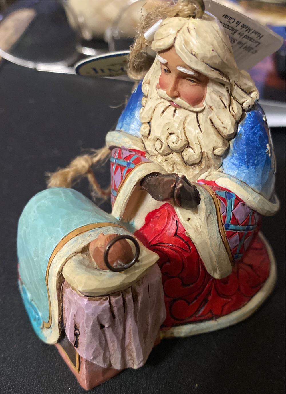 Praying Over Baby Jesus  (Nativity Scene) ornament collectible [Barcode 045544679992] - Main Image 2