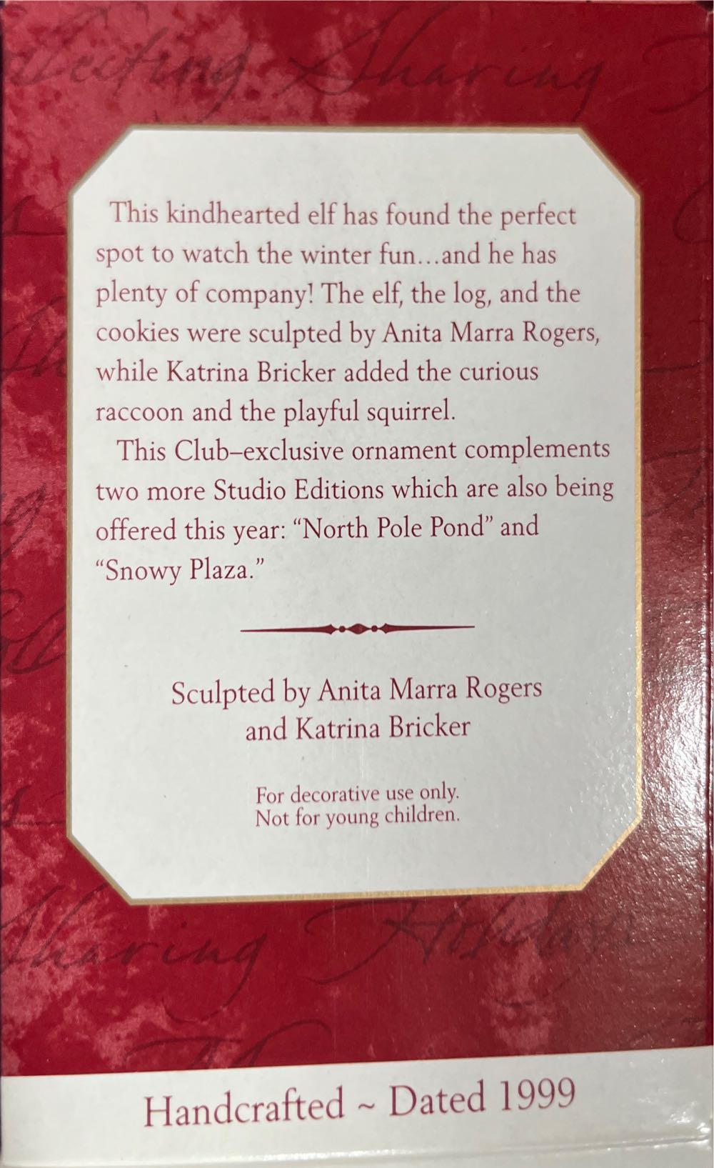 Hollow Log Cafe - Studio Edition (Winter) ornament collectible - Main Image 3