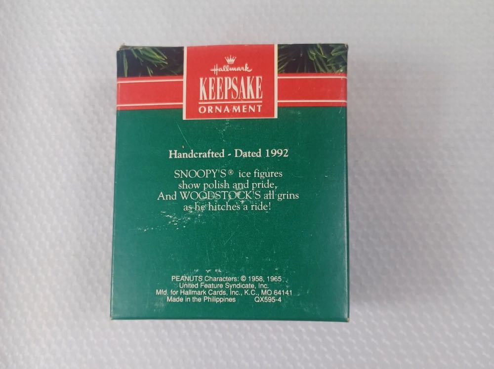 Peanuts Snoopy And Woodstock  ornament collectible - Main Image 3