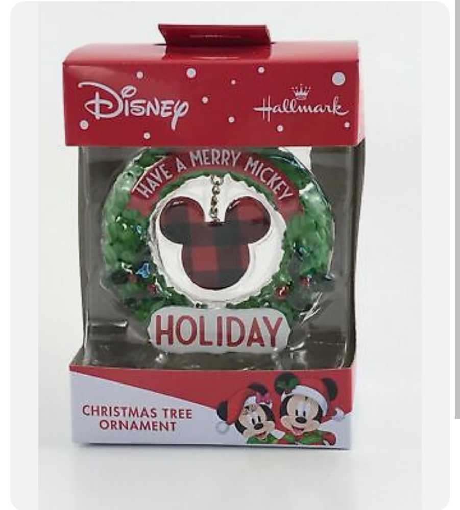 Have A Very Merry Mickey Holiday  ornament collectible - Main Image 2