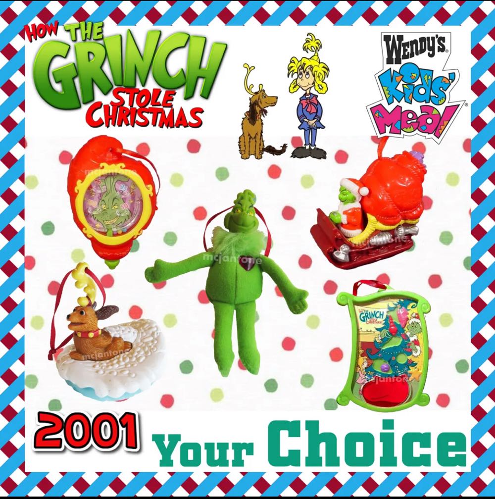 (Tammy) Grinch Wendys  ornament collectible - Main Image 2