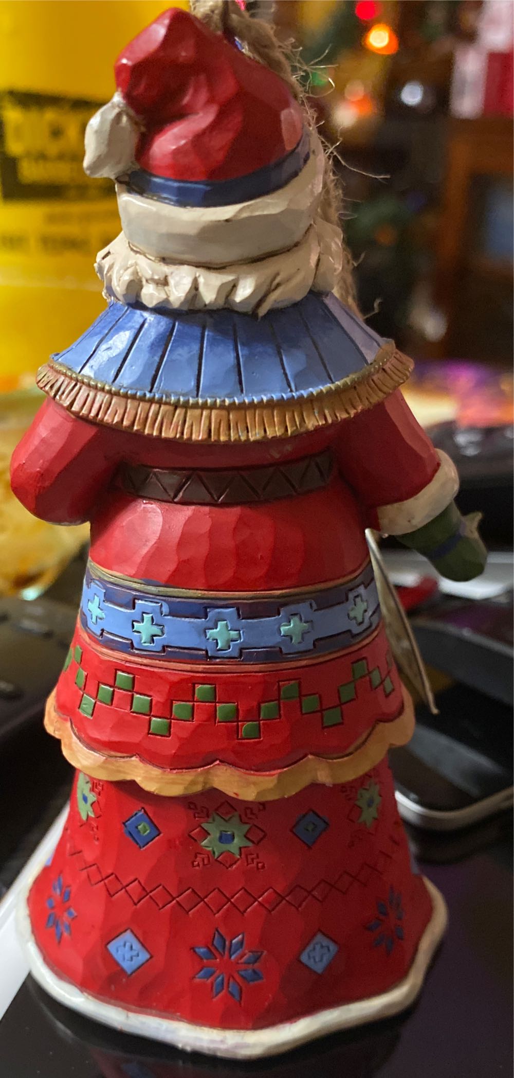 Lapland Santa With Bells 6001505  (Heartwood Creek collection) ornament collectible - Main Image 2