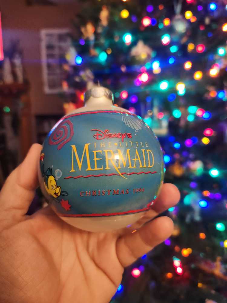 Disney’s The Little Mermaid Christmas 1994  ornament collectible - Main Image 2