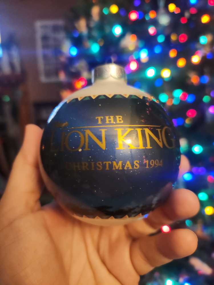 Disney’s The Lion King Christmas 1994  ornament collectible - Main Image 2