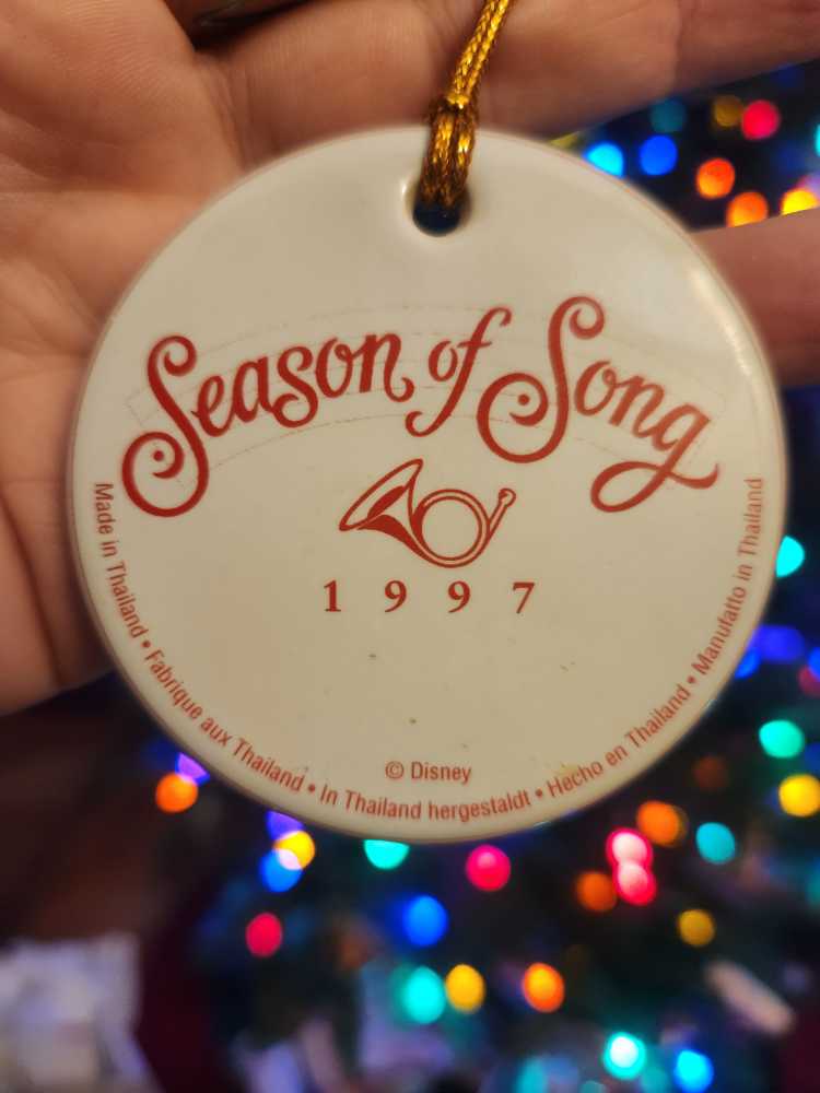Seasons Of Song - Ariel  ornament collectible - Main Image 2