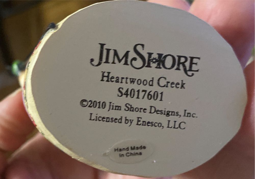 Heartwood Creek Jim Shore SANTA WITH CANE Ornament 2010 Enesco 4017601 Retired  ornament collectible - Main Image 3