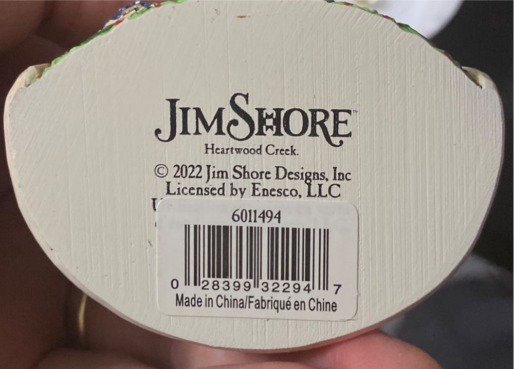 Jim Shore 12 Days of Christmas Santa  ornament collectible [Barcode 028399322947] - Main Image 2