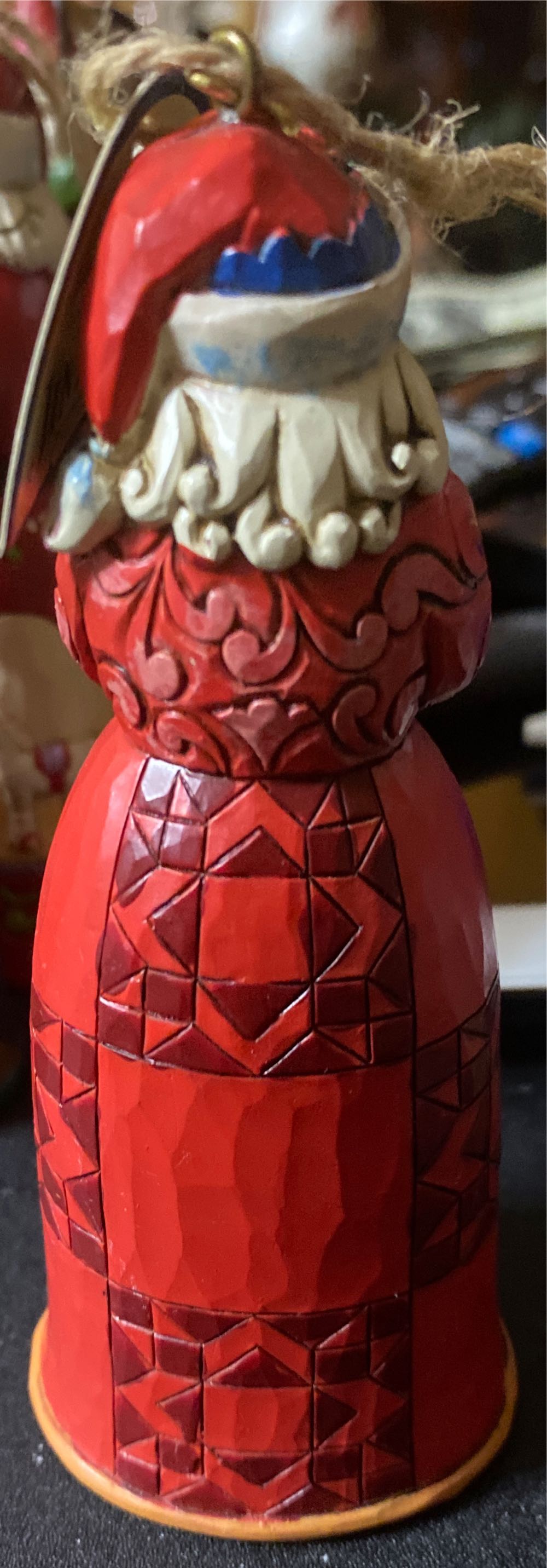 Silent Night Hanging Santa 4041107  ornament collectible - Main Image 2