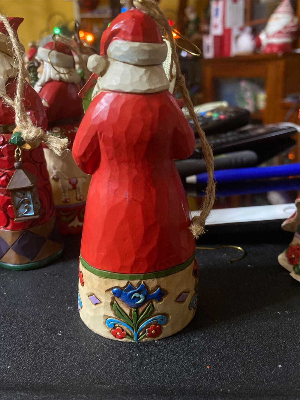 Santa With cardinal Birdhouse 4041108  ornament collectible - Main Image 2