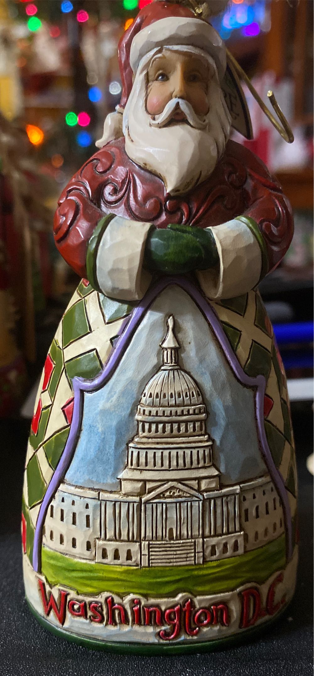 Circus - Chinese Silk - Clown Balancing On Leaping Horse